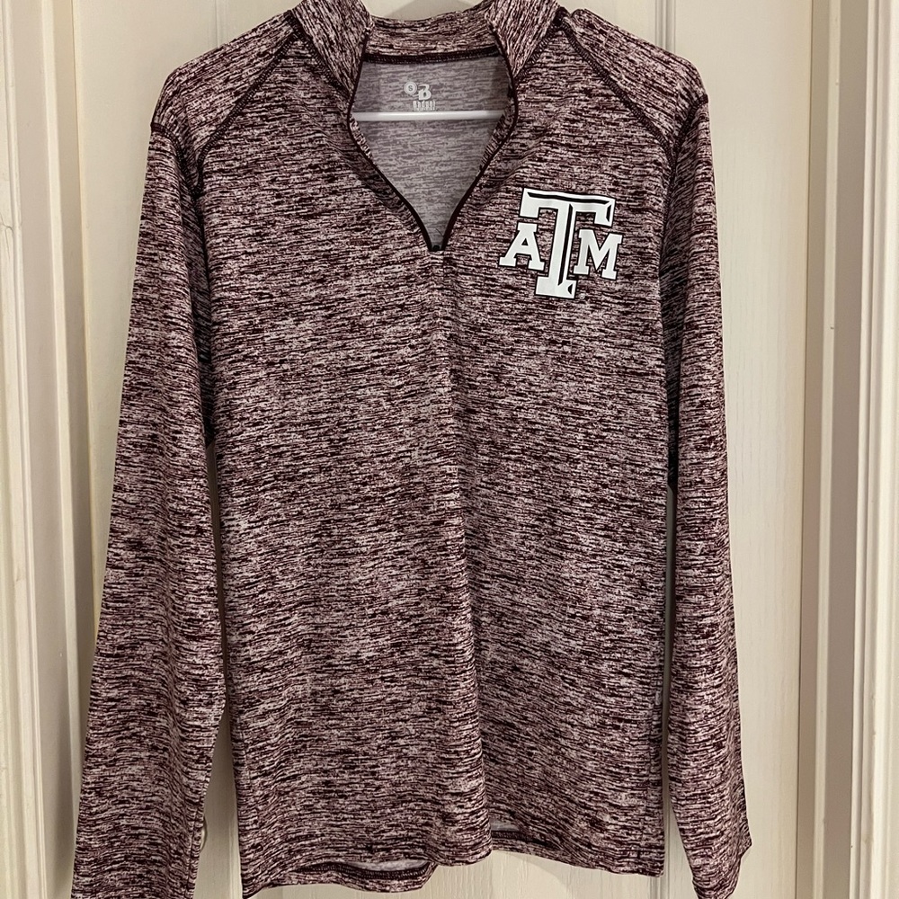 Texas A&M Aggies Long Sleeve Quarter Zip
